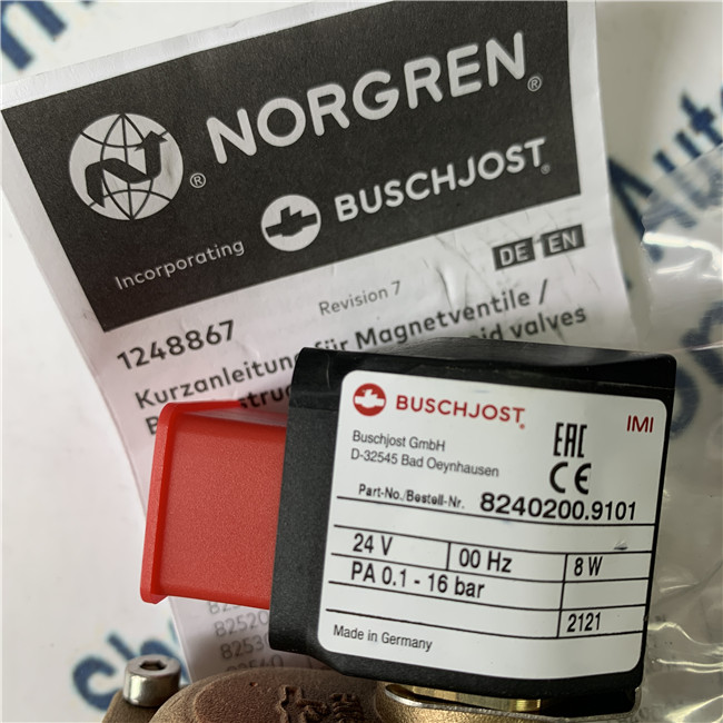 Norgren 8240200.9101 A válvula eletromagnética