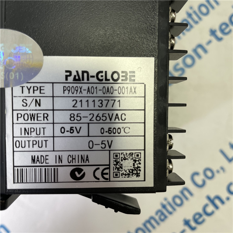 Controlador de temperatura PAN-GLOBE P909X-A01-0A0-001AX